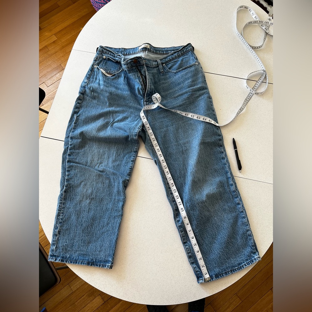 Madewell The Perfect Vintage Wide-Leg Crop Jean - Picture 8 of 8